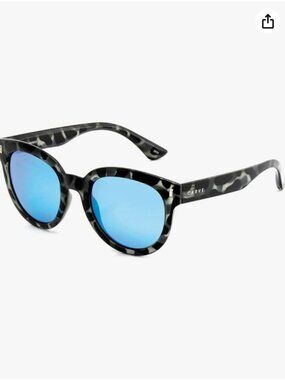 Carve Harpo Sunglasses in Tortoise Frame and Blue Iridium Lenses